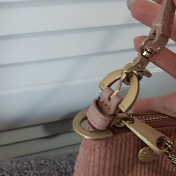 Gorgeous Zac Posen Blush Pink Crossbody Bag with Chain Detail - Picture 4 of 11